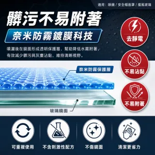 【寶媽咪】高機能防霧劑2入(除霧/防雨防水/雨天神器/去完絕不起霧/安全帽鏡片清潔保養可用)