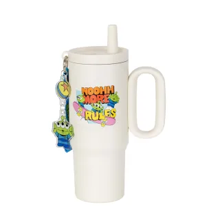【Beast Kingdom 野獸國】玩具總動員 三眼怪 滑板款 隨行保溫杯 770ml (附吊飾)