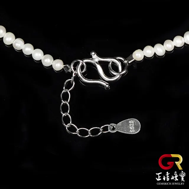 【正佳珠寶】天然淡水珍珠 3mm 珍珠項鍊 珍珠手鍊 珍珠套組｜925銀｜不可修改