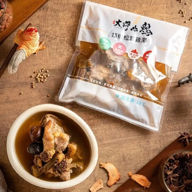 【大野山牧場】草間雞 私廚無骨雞湯低調狂銷(650g - 高雄在地飼養)