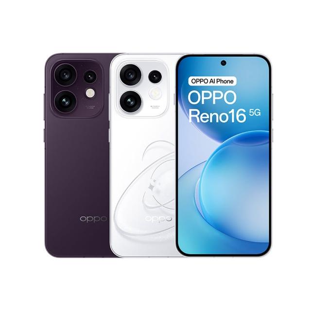 【OPPO】Reno16 5G 6.32吋(8G/256G/Snapdragon7Gen4/5000萬照相畫素)