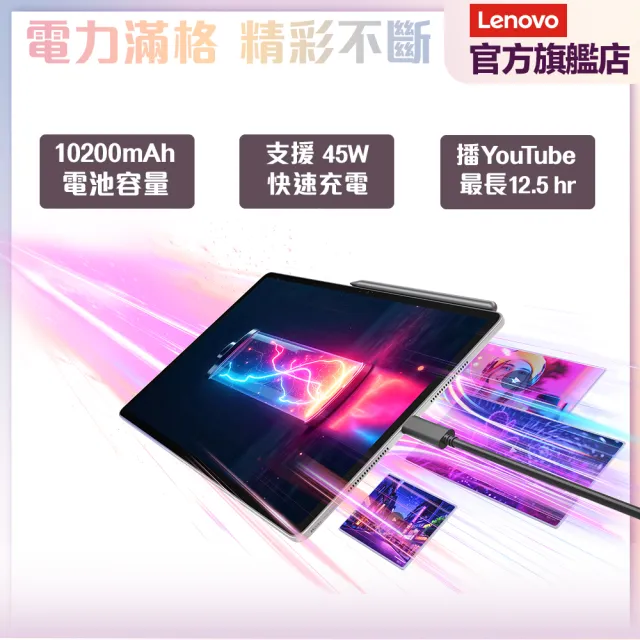 【Lenovo】Idea Tab Pro Gen 2-Paperlike 13吋 12G/256G WIFI ZAHD0559TW 平板電腦(月光灰)