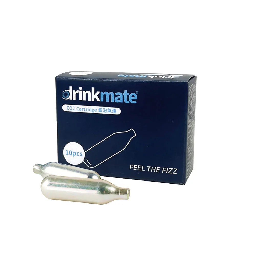 【美國Drinkmate】CO2 氣彈 氣泡水專用(6盒 鋼瓶、氣瓶、isi)
