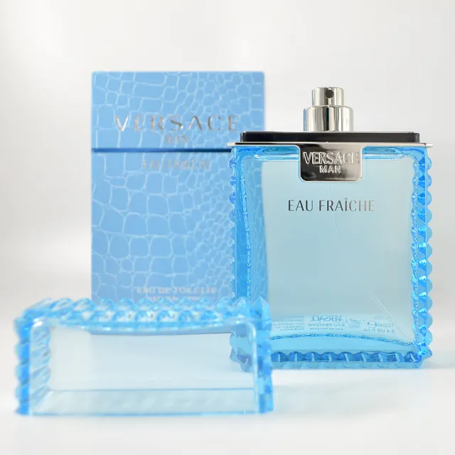 【VERSACE 凡賽斯】雲淡風輕男性淡香水 100ml(Man Eau Fraiche 專櫃公司貨)