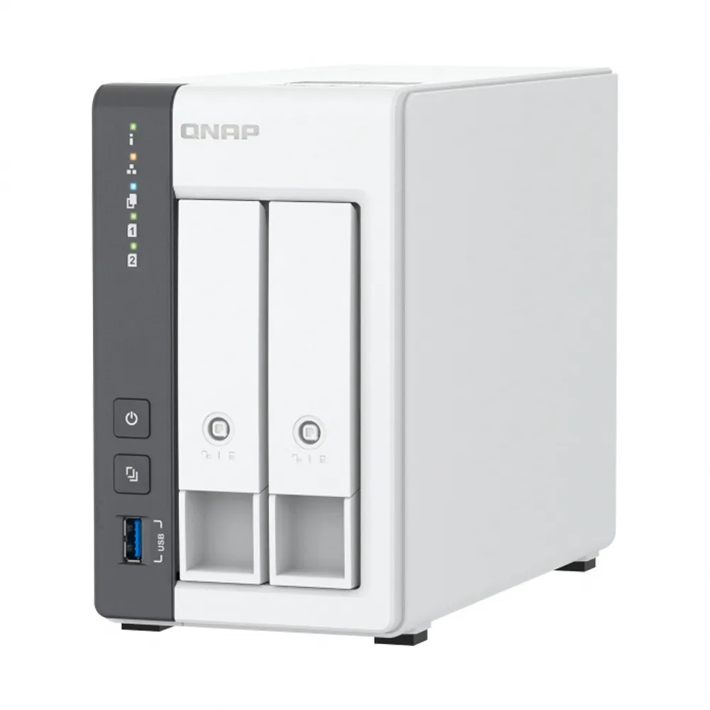 【QNAP 威聯通】 搭希捷 24TB x2 ★ TS-216G 2Bay NAS 網路儲存伺服器