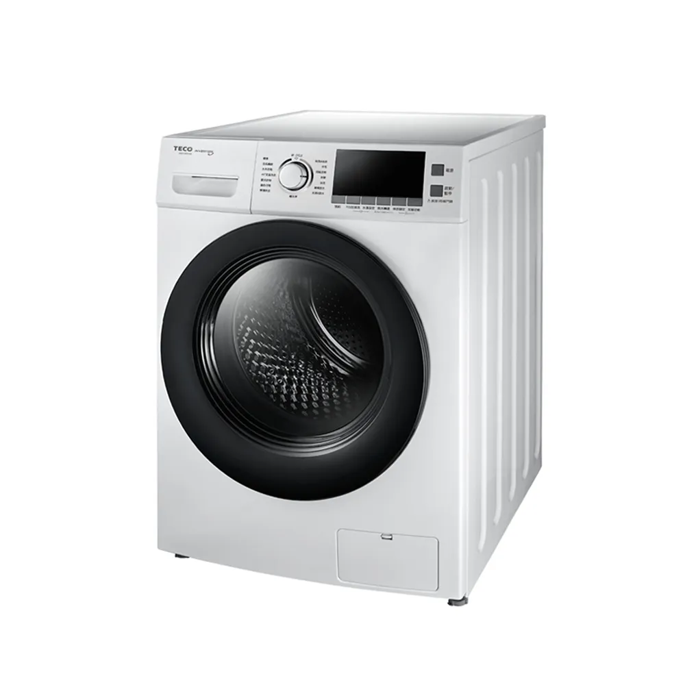 【TECO 東元】家電快配★12公斤洗脫烘變頻滾筒洗衣機(WD1261HW)