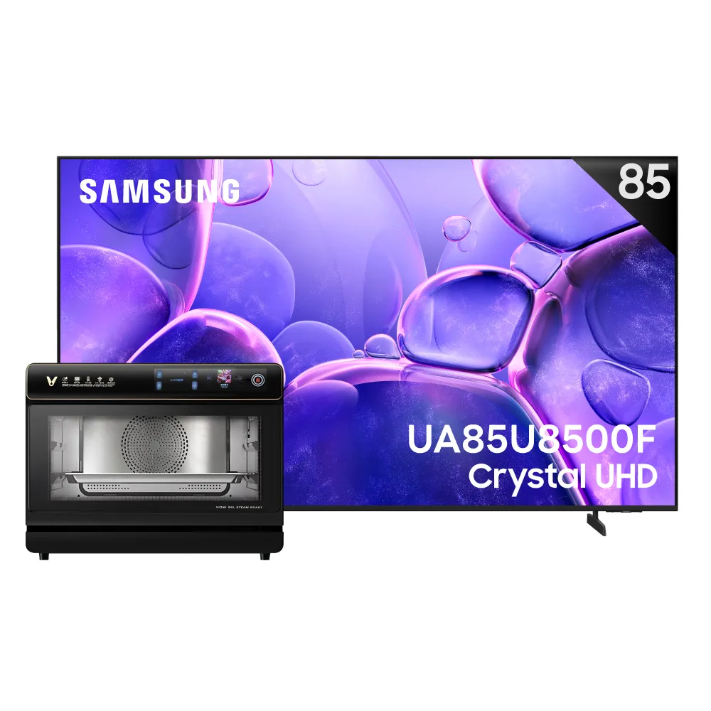【Samsung 三星】85型 Crystal UHD 4K 智慧顯示器 (UA85U8500FXXZW)