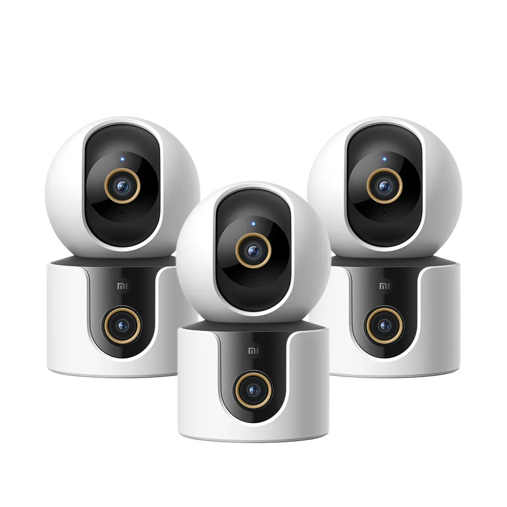 (三入組)【小米】官方旗艦館  智慧攝影機 C500 雙攝版
