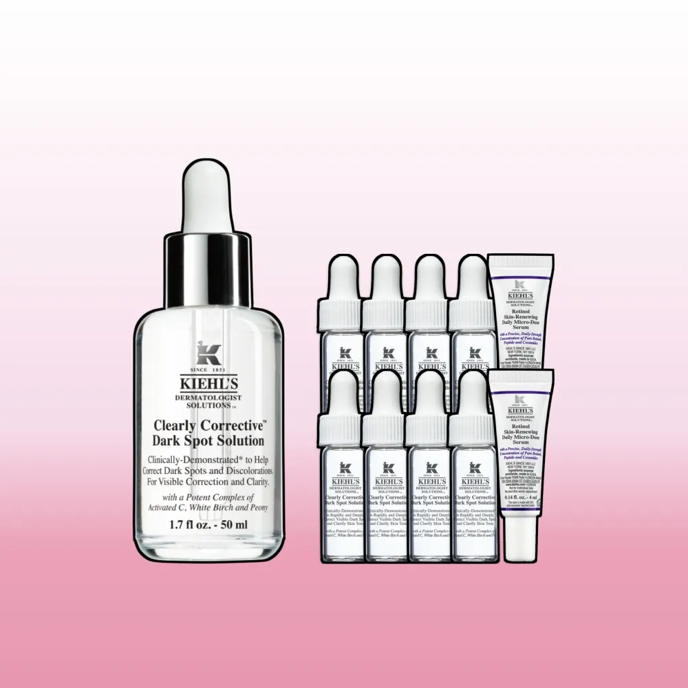【Kiehl’s 契爾氏】官方直營 激光極淨白淡斑精華50ml(Kiehl’s/  大瓶裝)