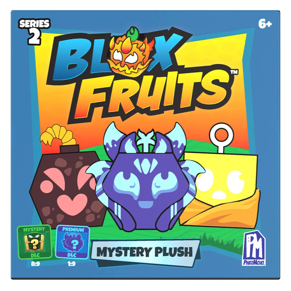 【ToysRUs 玩具反斗城】Blox Fruits 4 吋收藏級毛絨玩具盲盒（系列2） - 隨機發貨