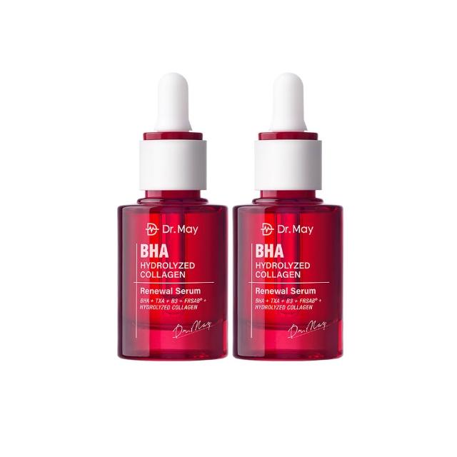 【Dr. May 美博士】紅膠原煥膚新生精華30ml / PDRN積雪草保濕精華30ml_任選2入 牛奶外泌體