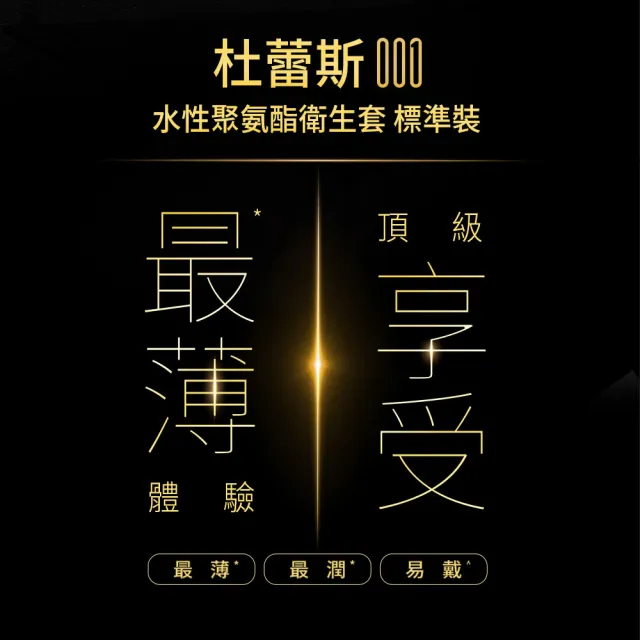【Durex 杜蕾斯】001水性PU衛生套標準裝4盒(共24入 保險套/衛生套/避孕套/安全套/避孕/保險套推薦)