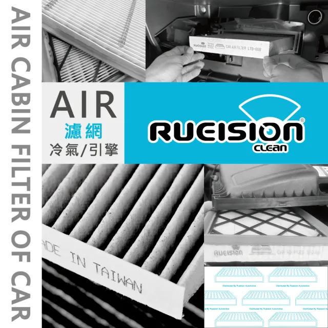 【RUEISION 銳視雨刷】VOLVO S80 2代 活性碳冷氣濾網 PM2.5（2007-2015）