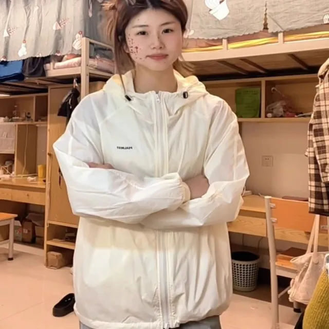 【巴黎精品】現貨+預購 防曬外套法式短版外套防曬衣夏季薄款上衣襯衫(慵懶風寬鬆女外套8款a1no8 C)