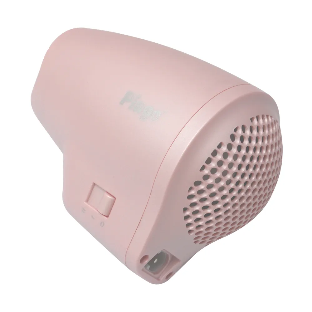 【Pingo 品工】Travel Qmini 極輕隨身掌型吹風機 限量櫻花粉(輕量 風大 雙電壓)