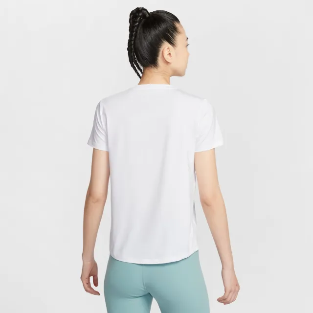 【NIKE 耐吉】短袖上衣 女 T恤 運動 訓練 速乾 短版 AS W NK ONE CLASSIC DF SS TOP 白 FN2799-101