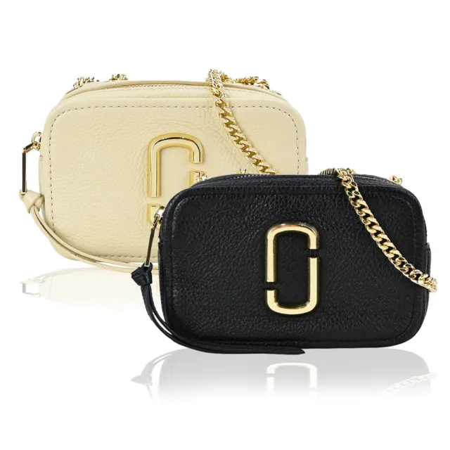 【MARC JACOBS】THE GLAM SHOT 17 牛皮鏈帶相機包(多色選)