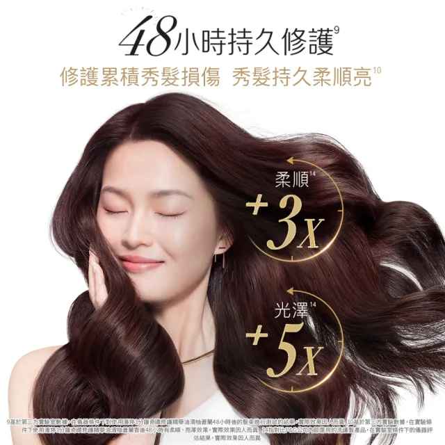【PANTENE 潘婷】新品上市 3分鐘奇蹟修護系列精華油/ 髮油90mlx3入 (清柚蒼蘭/茉莉山茶/雪松玫瑰)