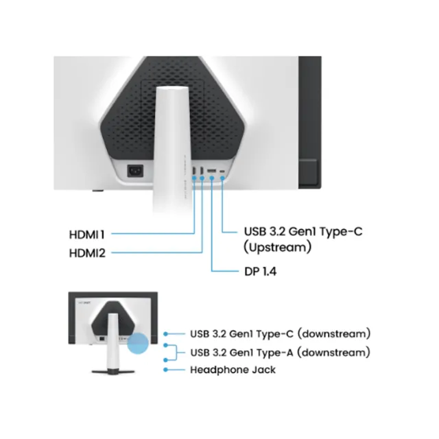 【BenQ】MOBIUZ EX271QZ 2K OLED遊戲護眼螢幕 (27型/500Hz/0.03ms/HDMI2.1/Type-C/DP/附遙控器)