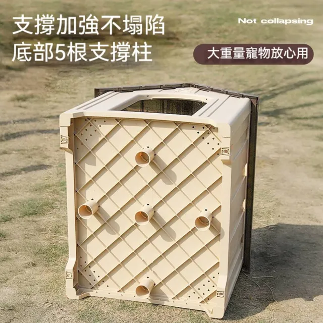 【MOOG 沐格】大型犬戶外狗屋 防雨防寒冬季保暖狗窩 寵物狗房子