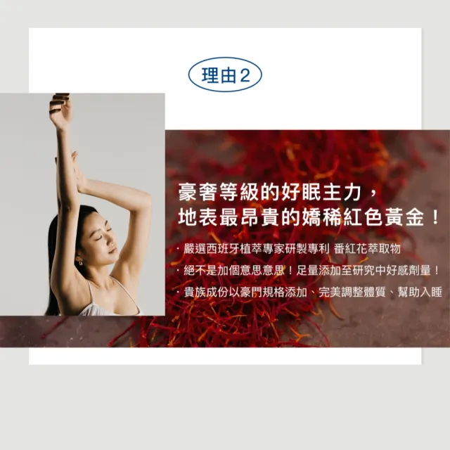 【好好生醫】飛航模式補充包 有感幫助入睡30顆/包（父親節限時優惠、幫助入睡、專利番紅花萃取、甘氨酸鎂）