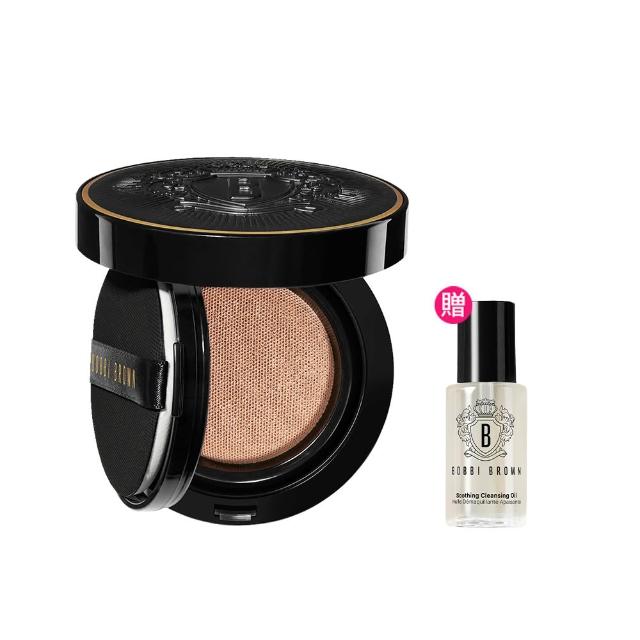 【Bobbi Brown 芭比波朗】霧光持久氣墊粉餅(SPF40 PA+++/柔霧小黑盒/遮瑕/控油/防曬#會定位的氣墊)