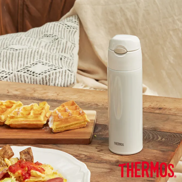 【THERMOS 膳魔師】不鏽鋼吸管真空保冷瓶550ml(FHL-551)