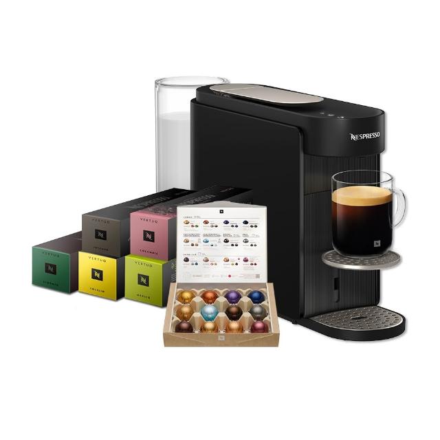 【Nespresso】Vertuo UP膠囊咖啡機_多色任選 入厝 全自動咖啡機(晨間美式50顆組)