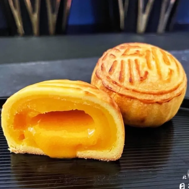 《北港日香珍》奶皇流沙月餅禮盒*1盒(6入/盒;含運;附提袋)_中秋月餅禮盒;年節禮盒;企業送禮