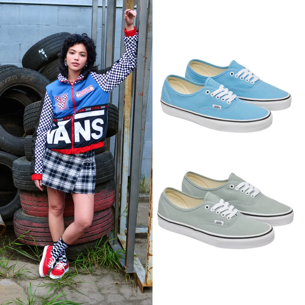 【VANS】官方旗艦 Authentic 男女款 滑板鞋 休閒鞋 (多款任選)