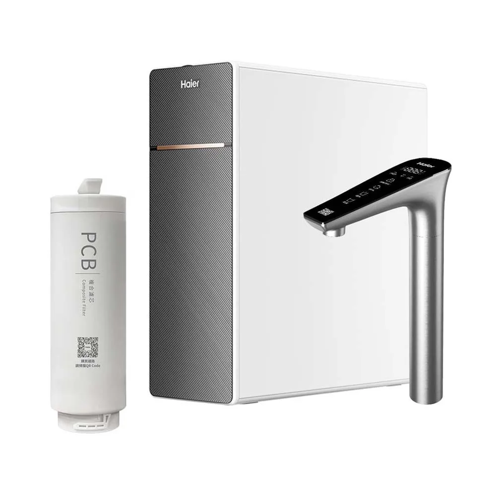 【Haier 海爾】廚下RO四段溫控瞬熱生飲淨水器 濾水器 飲水機 鮮活3.0(含基本安裝)