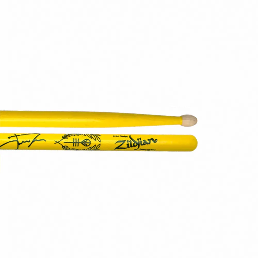 【Zildjian】ZASJD2 Josh Dun 簽名鼓棒 黃色(原廠公司貨 商品保固有保障)