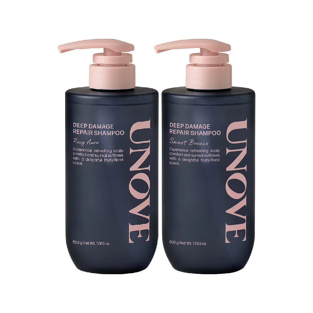 【UNOVE】柔諾伊 角蛋白柔順修護洗髮精 500ml (悠風甜香/柔韻玫香)