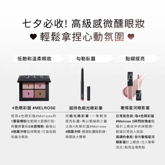 【NARS】官方直營 奢燦星河眼影蜜(任選) 新品上市