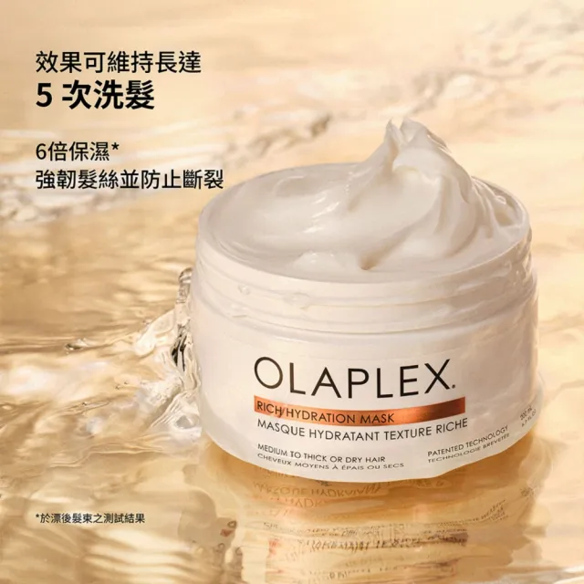 【OLAPLEX 歐啦】深層保濕護髮膜200ML(深層修護/髮膜/持久保濕/歐拉)