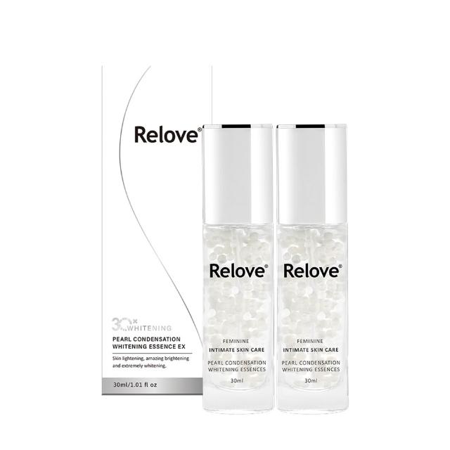 【Relove】1+1淨柔白桃-私密美白賦活晶球凝露升級版ex超值組(私密美白 私密保養)