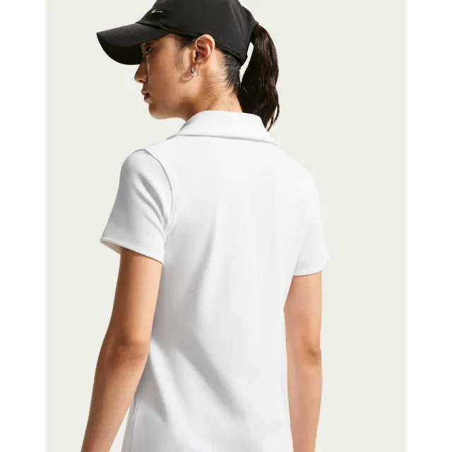 【NIKE 耐吉】春夏洋裝 女 AS W NK CHLL KNIT POLO DRESS 運動 休閒 針織 合身 白 (IO2719100)