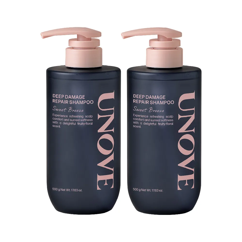 【UNOVE】柔諾伊 角蛋白柔順修護洗髮精500ml(2入組)