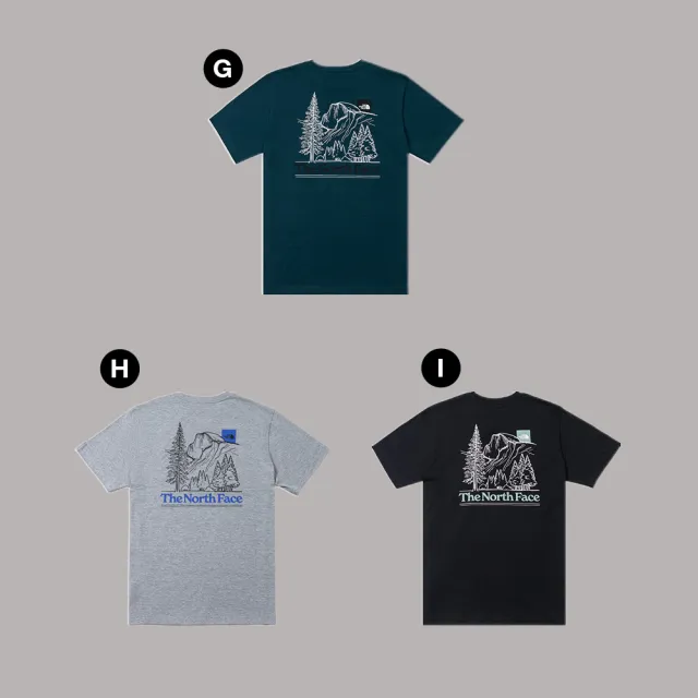 【The North Face】男女款純棉休閒短袖T恤(多款可選)