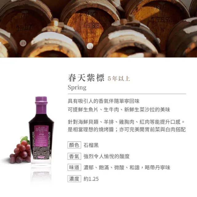 【Terra Del Tuono 雷霆之地】巴薩米克醋-春天紫標250ml+白色金標100ml+特級初榨橄欖油 (雙11限定/油醋醬)