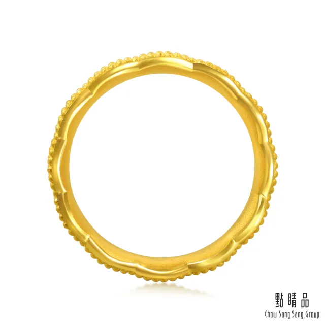 【點睛品】真言佑心 黃金戒指_計價黃金(港圍11)