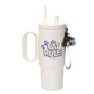 【Beast Kingdom 野獸國】迪士尼 魯斯佛 隨行保溫杯 770ml (附吊飾)