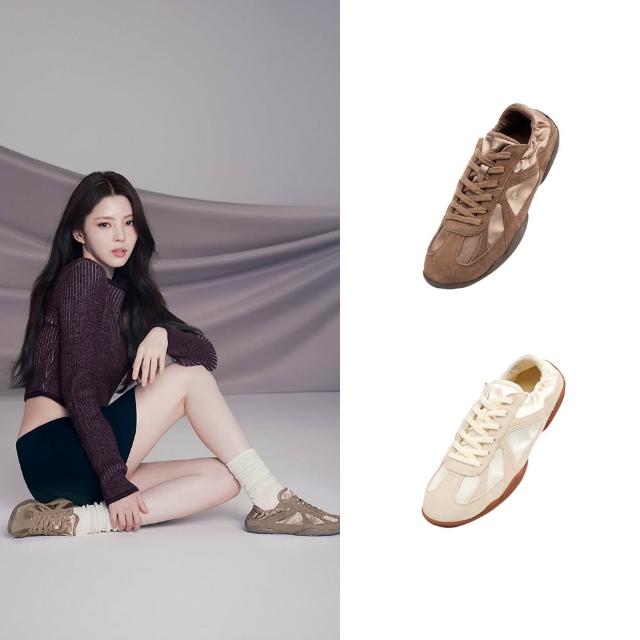 【FILA】#韓韶禧代言款 GLIO LX 中性休閒鞋 瑪莉珍鞋 芭蕾鞋-兩色任選(4-C633A)