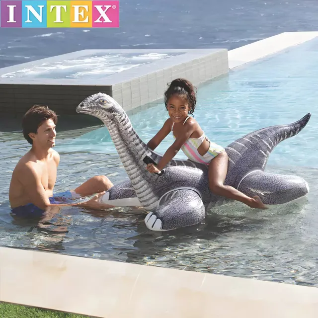 寶盒百貨 INTEX雷龍 充氣浮排 坐騎 大人小孩都可以玩 游泳 玩水 戲水