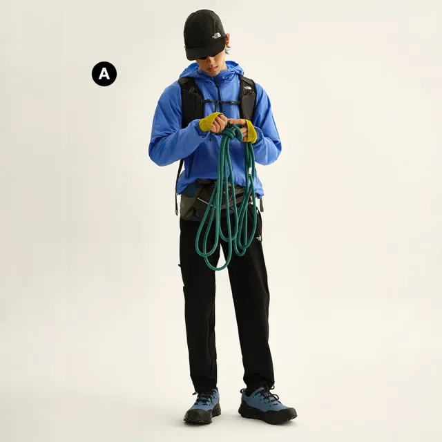 【The North Face】男女款DWR防潑水戶外徒步機能休閒褲(多款任選)