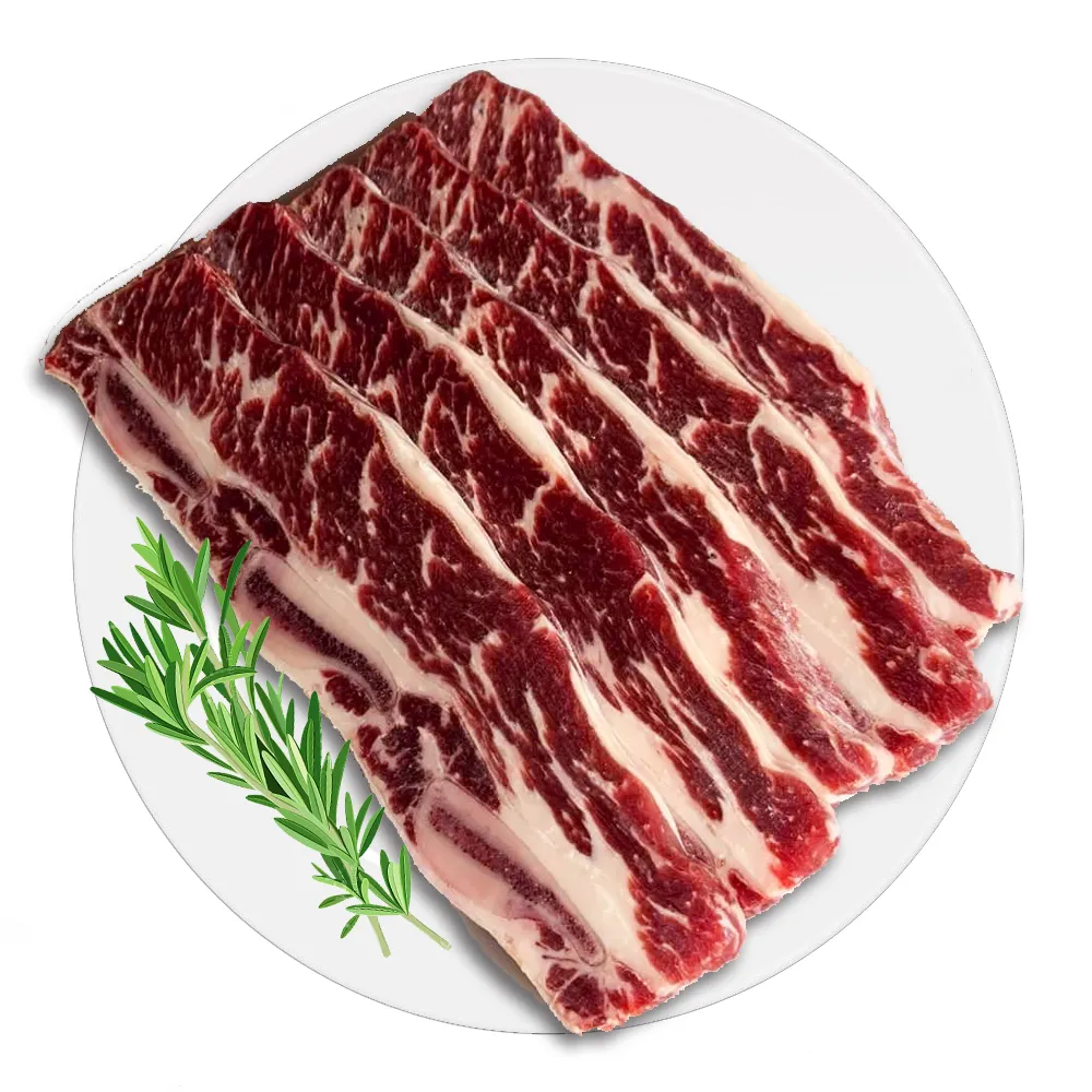 【好神】美國安格斯黑牛帶骨牛小排6片組(100g/片)