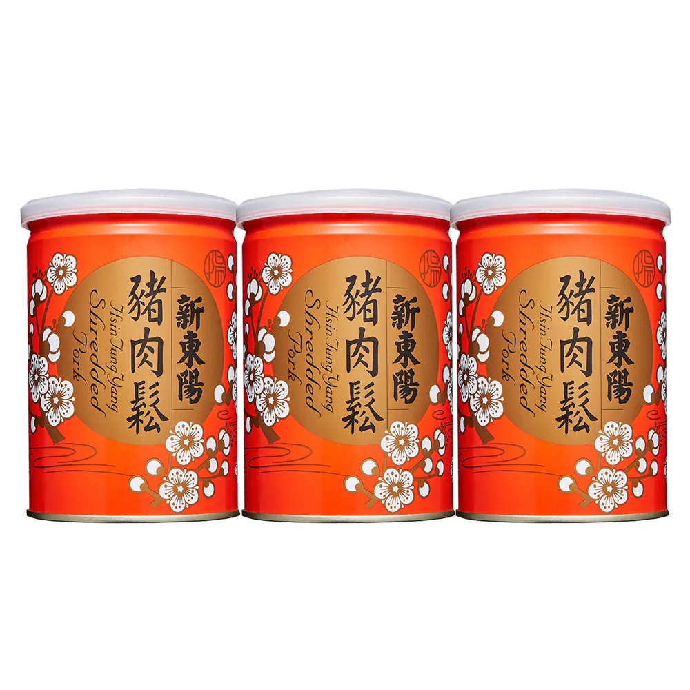 【新東陽】精緻豬肉鬆180gX3入/中元普渡