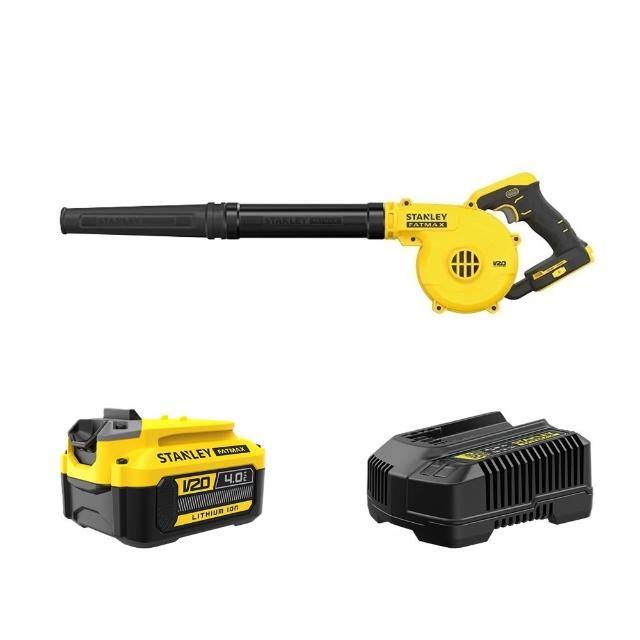 【Stanley】美國 史丹利 20V Max FM 吹風槍(空機)+SB204電池*1+SC200充電器*1 (SCBL01+SB204+SC200)
