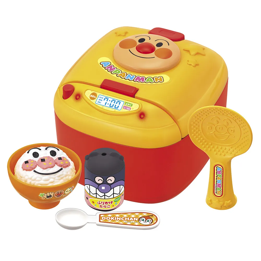 【ANPANMAN 麵包超人】官方商店  飯飯煮好囉！麵包超人炊飯玩具組