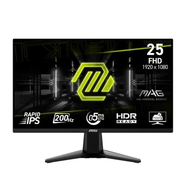 【MSI 微星】5入組★MAG 255F E20 25型 IPS FHD 200Hz 電競螢幕(0.5ms/HDR)